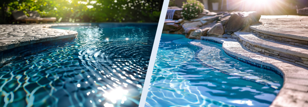 gunite vs fiberglass pools Utah