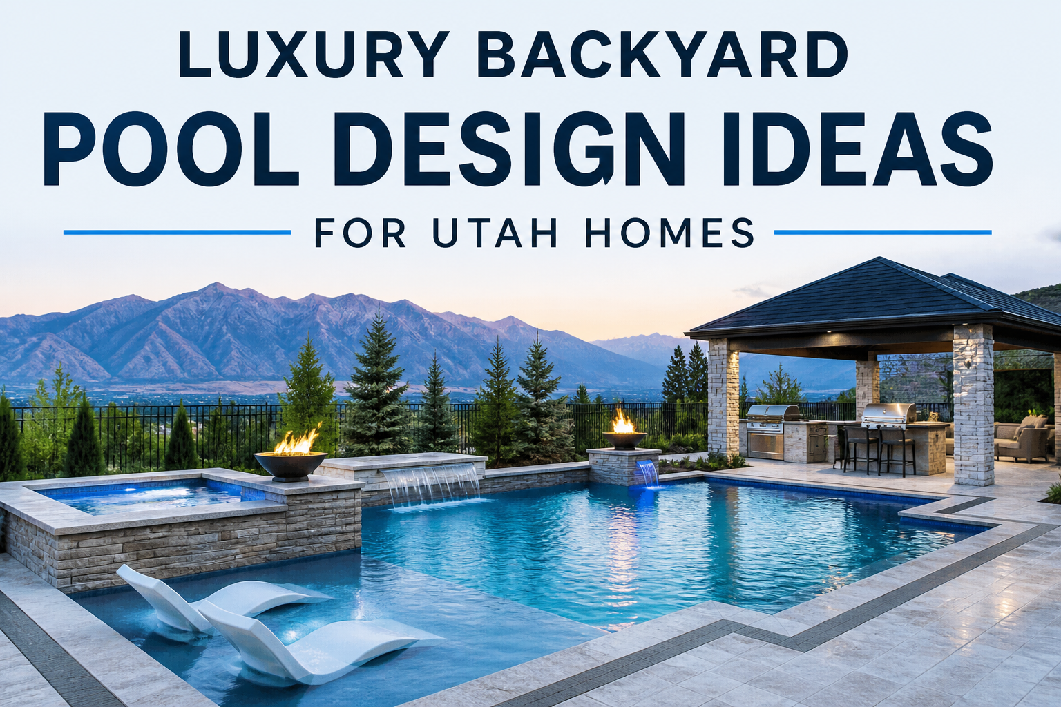 luxury pool builders salt lake city